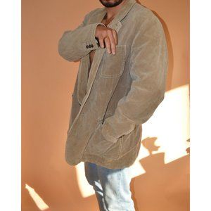 Vintage Corduroy Beige Jacket